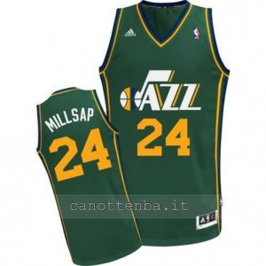 Canotta paul millsap #24 utah jazz revolution 30 verde