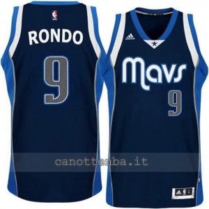 Canotta rajon rondo #9 dallas mavericks alternato blu