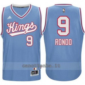 Canotta rajon rondo #9 sacramento kings 198#5-1986 retro