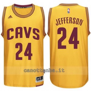 Canotta richard jefferson #24 cleveland cavaliers 2014-2015 giallo