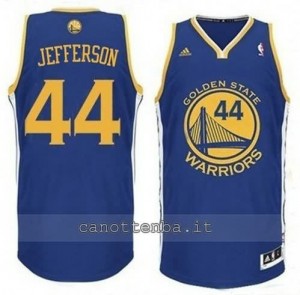 Canotta richard jefferson #44 golden state warriors revolution 30 blu