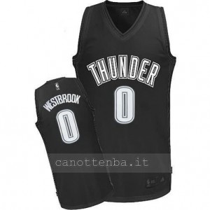 Canotta russell westbrook #0 oklahoma city thunder nero