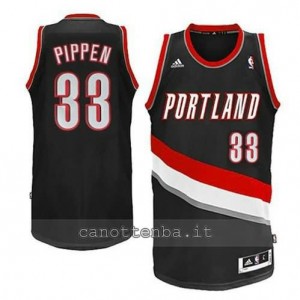 Canotta scottie pippen #33 portland trail blazers revolution 30 nero