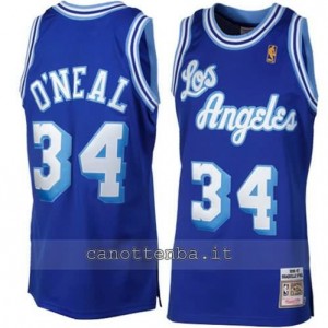 Canotta shaquille o'neal #34 los angeles lakers 1996-1997 retro