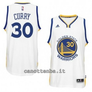 Canotta stephen curry #30 golden state warriors 2014-2015 bianca