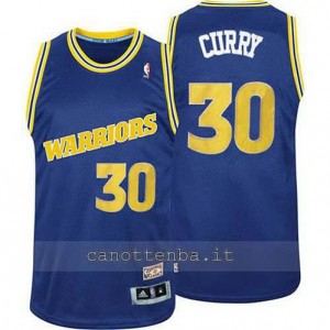 Canotta stephen curry #30 golden state warriors classico blu