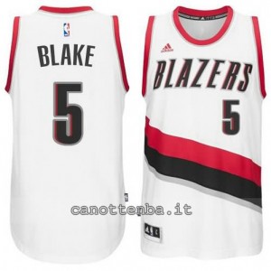 Canotta steve blake #5 portland trail blazers 2014-2015 bianca