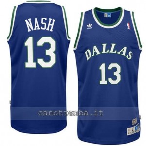 Canotta steve nash #13 dallas mavericks swingman blu