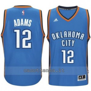 Canotta steven adams #12 oklahoma city thunder 2014-2015 blu