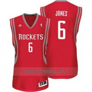 Canotta terrence jones #6 houston rockets revolution 30 rosso