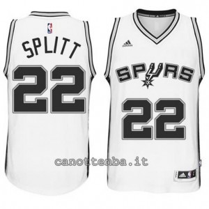 Canotta tiago splitter #22 san antonio spurs 2014-2015 bianca