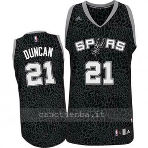 Canotta tim duncan #21 san antonio spurs leopard