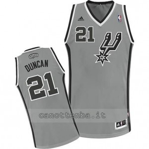 Canotta tim duncan #21 san antonio spurs revolution 30 grigio