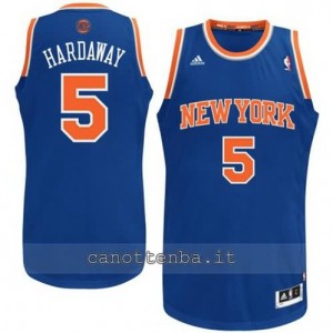 Canotta tim hardaway #5 new york knicks revolution 30 blu