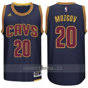 Canotta timofey nozgov #20 cleveland cavaliers 2014-2015 blu