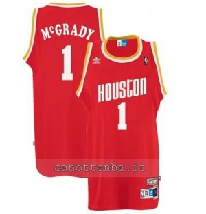 Canotta tracy McGrady #1 houston rockets soul rosso