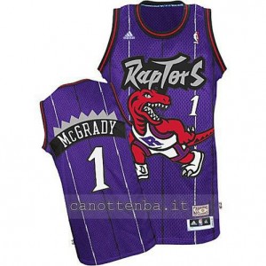 Canotta tracy McGrady #1 toronto raptors porpora