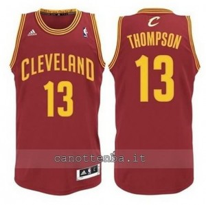 Canotta tristan thompson #13 cleveland cavaliers revolution 30 rosso