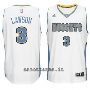 Canotta ty lawson #3 denver nuggets 2014-2015 bianca