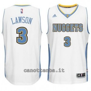 Canotta ty lawson #3 denver nuggets 2014-2015 bianca