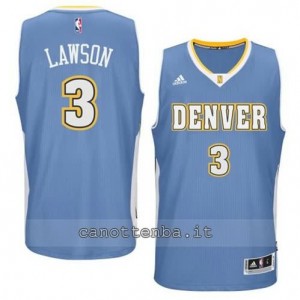 Canotta ty lawson #3 denver nuggets 2014-2015 blu