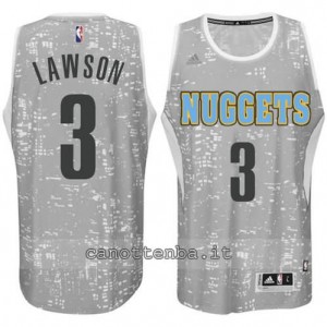 Canotta ty lawson #3 denver nuggets lights grigio