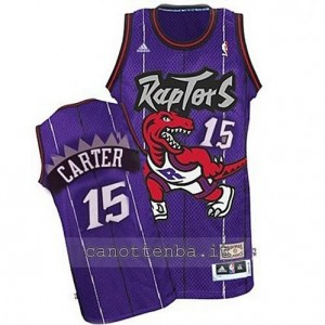 Canotta vince carter #15 toronto raptors soul porpora