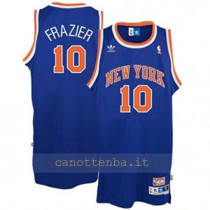 Canotta walt frazier #10 new york knicks classico blu