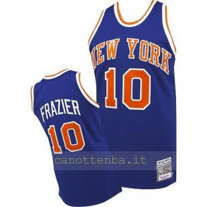 Canotta walt frazier #10 new york knicks retro blu