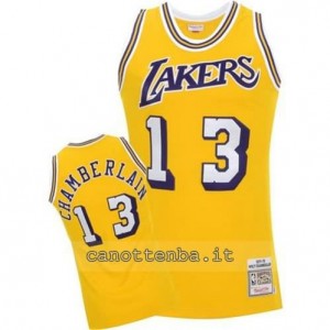 Canotta wilt chamberlain #13 los angeles lakers 1971-1972 retro