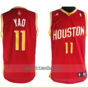 Canotta yao ming #11 houston rockets rosso