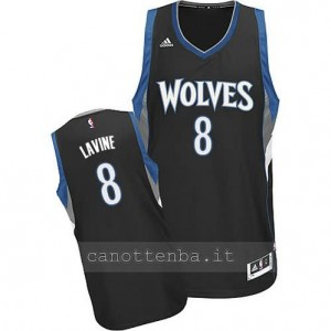 Canotta zach lavine #8 minnesota timberwolves 2014-2015 nero