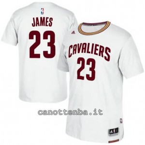 Canotta LeBron james #23 cleveland cavaliers bianca