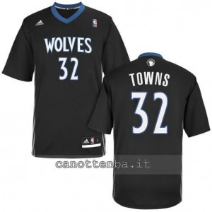 Canotta anthony towns #32 minnesota timberwolves nero