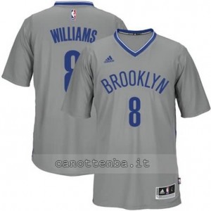 Canotta deron williams #8 brooklyn nets grigio