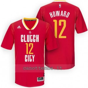 Canotta dwight howard #12 houston rockets 2015-2016 rosso