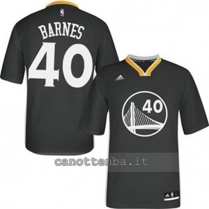 Canotta harrison barnes #40 golden state warriors 2014-2015 nero
