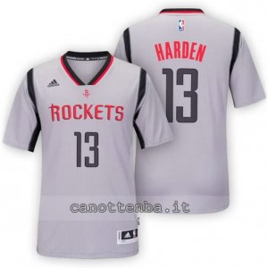 Canotta james harden #13 houston rockets 2015-2016 grigio