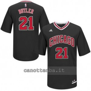 Canotta jimmy butler #21 chicago bulls nero