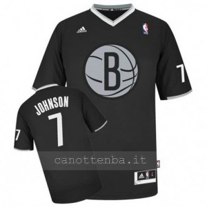 Canotta joe johnson #7 brooklyn nets nero