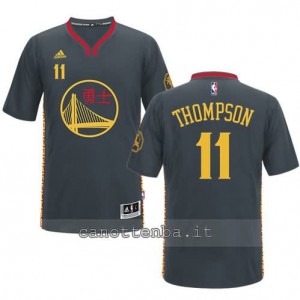 Canotta klay thompson #11 golden state warriors cinese nero