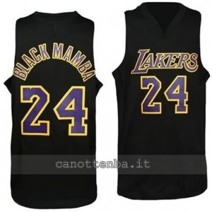 Canotta kobe bryant #24 los angeles lakers nero