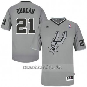 Canotta manu ginobili #21 san antonio spurs natale 2013 grigio