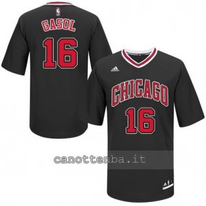 Canotta pau gasol #16 chicago bulls nero