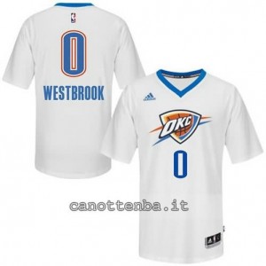 Canotta russell westbrook #0 oklahoma city thunder bianca