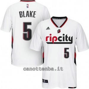 Canotta steve blake #5 portland trail blazers 2014-2015 bianca