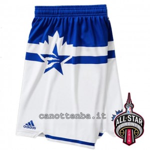 pantaloncini basket nba all star 2016 bianca