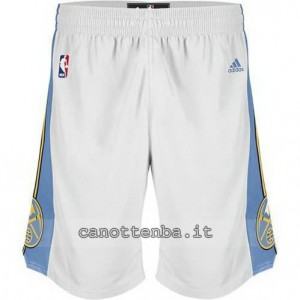 pantaloncini nba denver nuggets revolution 30 bianca