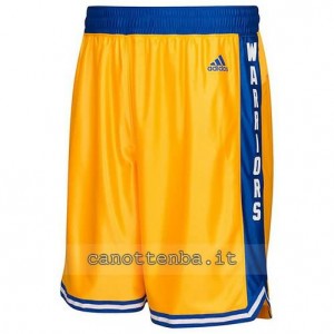 pantaloncini nba golden state warriors classico giallo