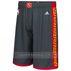 pantaloncini nba golden state warriors classico nero